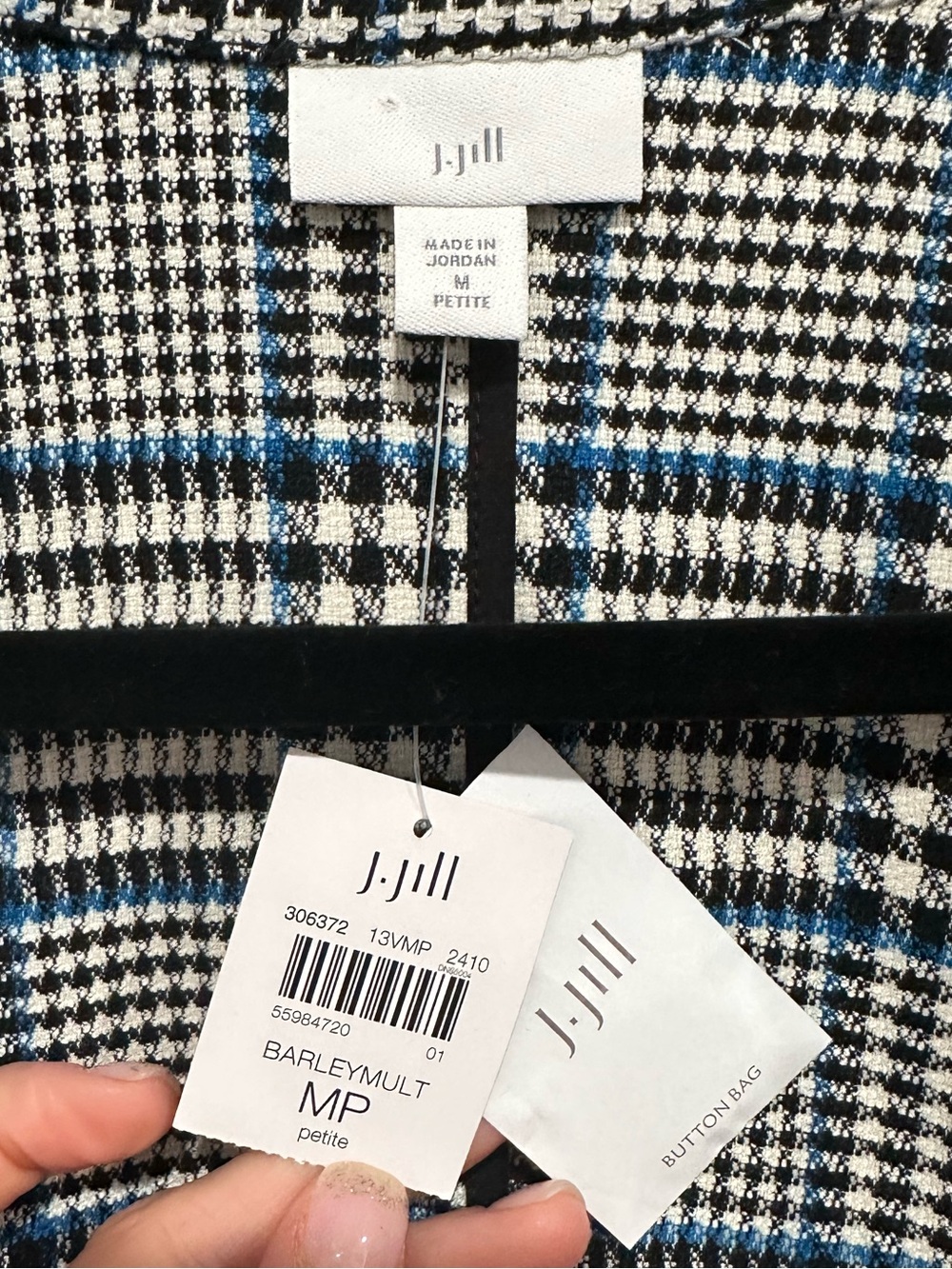 NWT J Jill Jacket Size Medium Petite - Picture 4 of 6